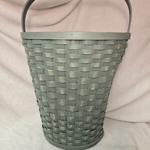 Elegant Green Woven Basket